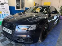 Second-hand Audi A5 S-Line 2015 Albastru Coupe