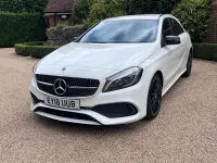 Used Mercedes A160 AMG Line Premium 2018 White Hatchback