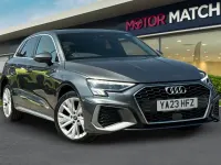 Used Audi A3 Sportback S-Line 204 HP (150 kW) 2023 Grey Hatchback
