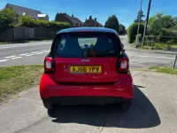 Begagnad Smart ForTwo Coupé Premium 71 HK (52 kW) 2016 Röd Sportkupé