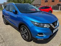 Used Nissan Qashqai N-Connecta 2019 Blue SUV