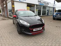 Used Ford Fiesta ST-Line 140 HP (102 kW) 2016 Black Hatchback