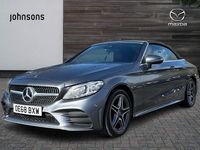 Used Mercedes C200 AMG Line Premium 180 HP (132 kW) 2018 Grey Cabriolet