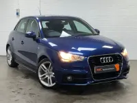 Begagnad Audi A1 Sportback S-Line 105 HK (77 kW) 2013 Blå Halvkombi