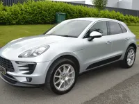Used Porsche Macan S Diesel 2016 Rhodium silver metallic SUV