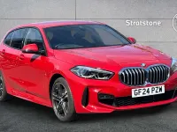 Used BMW 118 M Sport 134 HP (98 kW) 2024 Red Hatchback