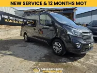 Used Vauxhall Vivaro Sportive 125 HP (91 kW) 2018 Black