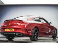 Used Mercedes C300 AMG Line Premium 245 HP (180 kW) 2019 Red Coupe