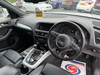 Used Audi Q5 S-line plus 190 HP (139 kW) 2016 White SUV