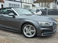 Used Audi A5 Cabriolet S-Line 190 HP (139 kW) 2017 Grey Cabriolet