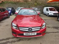 Used Mercedes C180 SE 156 HP (114 kW) 2019 Red Sedan