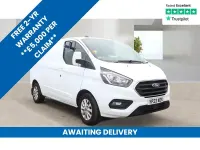 Used Ford Transit Custom Limited 170 HP (125 kW) 2023 White Van