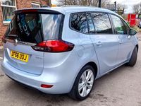 Used Vauxhall Zafira Tourer SRi 140 HP (102 kW) 2016 Silver MPV