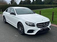 Used Mercedes E220 AMG line 194 HP (142 kW) 2019 White Sedan