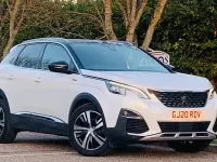Used Peugeot 3008 GT-line 131 HP (96 kW) 2020 White SUV