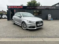 Used Audi A1 S-Line 116 HP (85 kW) 2015 Silver Hatchback