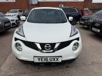 Used Nissan Juke Acenta 110 HP (80 kW) 2016 White SUV