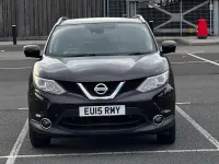 Second-hand Nissan Qashqai N-TEC 115 CP (84 kW) 2015 Negru SUV