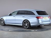 Used Mercedes E220 AMG line 194 HP (142 kW) 2017 Silver Estate