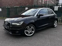 Begagnad Audi A1 S-Line 122 HK (89 kW) 2011 Svart Halvkombi