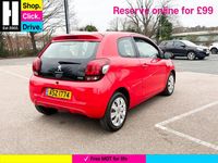 Used Peugeot 108 Active 68 HP (50 kW) 2016 Red Hatchback