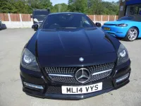 Used Mercedes SLK250 AMG 204 HP (150 kW) 2014 Black Cabriolet