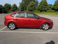 Used Ford Focus Zetec 125 HP (91 kW) 2008 Red Hatchback