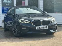 Used BMW 118 Sport Line 150 HP (110 kW) 2019 Black Hatchback