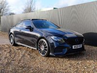 Used Mercedes E400 AMG Line Premium Plus 325 HP (239 kW) 2021 Black Coupe