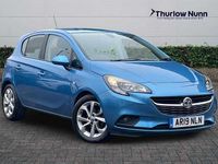Used Vauxhall Corsa S 90 HP (66 kW) 2019 Blue Hatchback