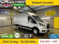 Used Ford Transit Limited 130 HP (95 kW) 2024 Silver Van