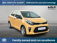 Used Kia Picanto 66 HP (48 kW) 2024 Yellow Hatchback