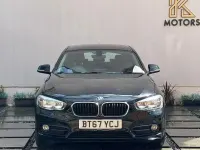 Used BMW 118 Sport Line 136 HP (100 kW) 2017 Black Hatchback