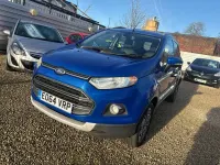 Usado Ford Ecosport Titanium 90 HP (66 kW) 2014 Azul SUV
