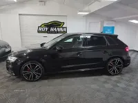 Used Audi A3 S-Line 2017 Black Hatchback
