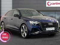 Used Audi Q8 Black Edition 340 HP (250 kW) 2023 Blue SUV