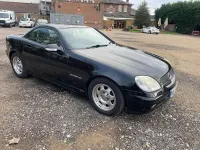 Used Mercedes SLK200 2004 Black Cabriolet