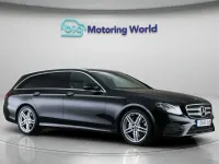 Used Mercedes E220 AMG line 194 HP (142 kW) 2019 Black Estate