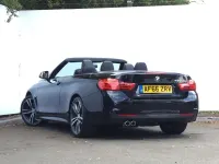 Used BMW 420 Cabriolet M Sport 190 HP (139 kW) 2016 Black Cabriolet
