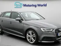 Used Audi A3 Sportback S-Line 150 HP (110 kW) 2019 Grey Hatchback