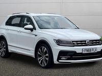 Used VW Tiguan R-line 150 HP (110 kW) 2018 White SUV