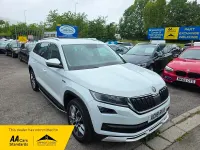 Used Skoda Kodiaq 150 HP (110 kW) 2018 White SUV