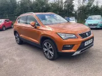 Used Seat Ateca Ecomotive 115 HP (84 kW) 2018 Orange SUV