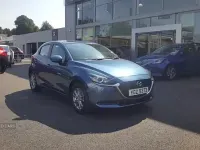 Used Mazda 2 116 HP (85 kW) 2023 Blue Hatchback