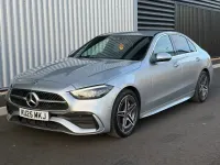 Usado Mercedes C200 AMG line 204 HP (150 kW) 2025 Prateado Sedan