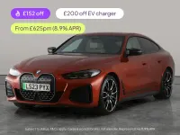 Used BMW i4 Comfort Edition 400 kW (544 HP) 2023 Orange Sedan