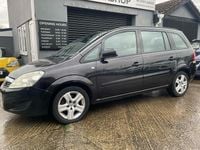 Used Vauxhall Zafira 115 HP (84 kW) 2010 Black MPV