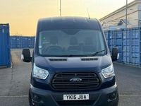 Used Ford Transit 125 HP (91 kW) 2015 Blue Van