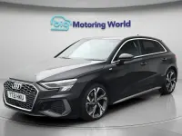 Used Audi A3 Sportback S-Line 110 HP (80 kW) 2021 Black Hatchback