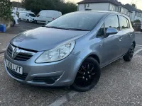 Used Vauxhall Corsa Club 90 HP (66 kW) 2009 Silver Hatchback